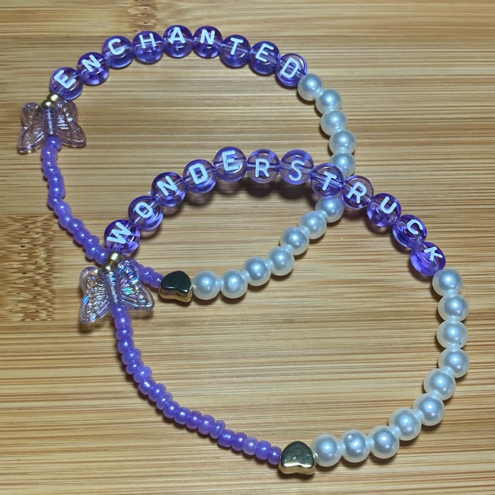 2 Taylor Swift Friendship Bracelets Enchanted & Wonderstruck